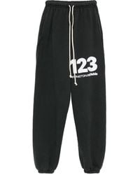 RRR123 - Logo-Print Track Pants - Lyst