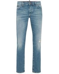 Philipp Plein - Jeans Met Logopatch - Lyst