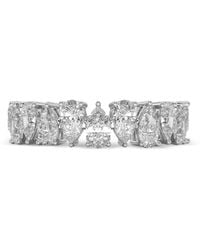 SOLO for Diamonds - Pear-Cut Diamond Eternity Ring - Lyst