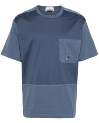 Stone Island - T-shirt à patch Compass - Lyst