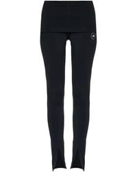 adidas By Stella McCartney - Logo-Print High-Waisted Leggings - Lyst