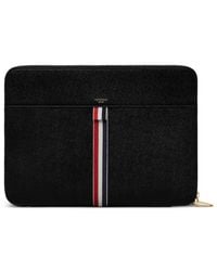 Thom Browne - Pebble Grain Small Zip Around Folio - Lyst