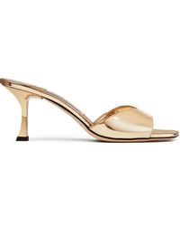 Jimmy Choo - Mules Skye Metallizzate 70Mm - Lyst