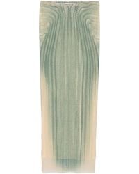 Jean Paul Gaultier - Spiral マキシスカート - Lyst
