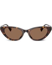 Polo Ralph Lauren - Havana Cat-Eye Sunglasses - Lyst