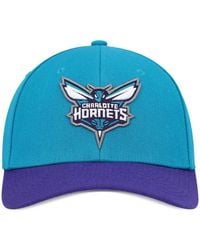 Mitchell & Ness - Nba Charlotte Hornets Team 2 Tone 2.0 Stretch Snapback Cap - Lyst