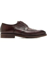 Magnanni - Lace-Up Leather Derby Shoes - Lyst
