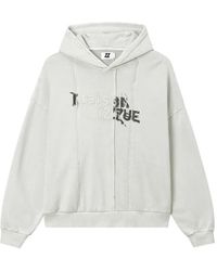 Izzue - Logo-Print Hoodie - Lyst
