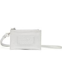 MM6 by Maison Margiela - Numeric-Logo Zipped Wallet - Lyst