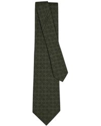 Ferragamo - Micro-Pattern Silk Tie - Lyst