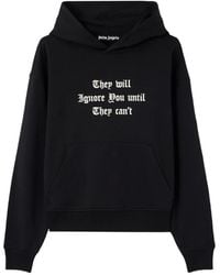 Palm Angels - Sudadera Con Capucha Y Texto Estampado - Lyst