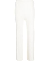 Aeron - Straight-Leg Rib-Knit Trousers - Lyst