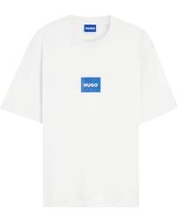 HUGO - Nayonix Logo-Print T-Shirt - Lyst