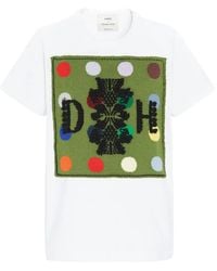 Barrie - X Damien Hirst The Spots Logo-Patch T-Shirt - Lyst