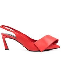 Givenchy - Slingback-Pumps Mit Verdrehtem Band - Lyst
