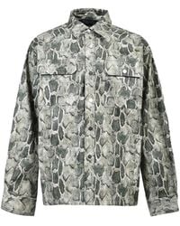 BREATH - Python-Print Pocket Shirt - Lyst