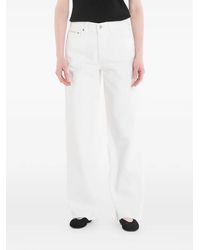 Calvin Klein - Wide-Leg Jeans - Lyst