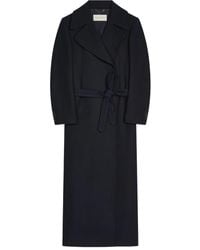 Dries Van Noten - ベルテッド ダブルコート - Lyst