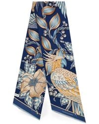 Ferragamo - Parrots-Print Bandeau - Lyst