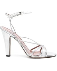 Paris Texas - Sandalias de piel con tacón de 110 mm - Lyst