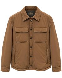 ONTHEBUND - Padded Shirt Jacket - Lyst