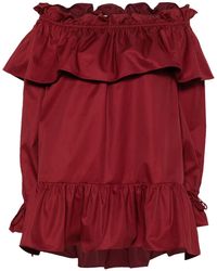 Saint Laurent - Cotton Dresses - Lyst