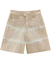 Woolrich - Pantalones cortos con motivo tie-dye - Lyst
