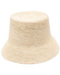 Van Palma - Gina Straw Bucket Hat - Lyst