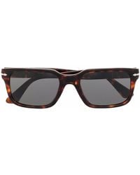 Persol - Tortoise-shell Square-frame Sunglasses - Lyst