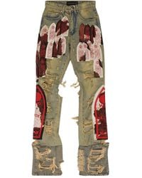 Who Decides War - Gerafelde Jeans - Lyst