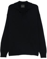 Roberto Collina - Cashmere-Blend Polo Shirt - Lyst