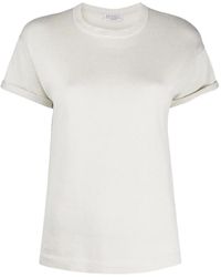 Brunello Cucinelli - Crew Neck T-Shirt - Lyst
