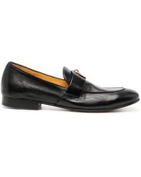 Madison Maison - Lock Leather Loafers - Lyst