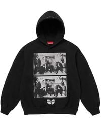 Supreme - X Wu-Tang Clan Graphic-Print Hoodie - Lyst