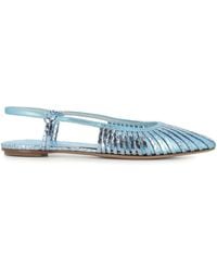 Roberto Del Carlo - Leather Ballerina Shoes - Lyst