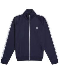 Fred Perry - Veste De Sport À Bande Logo - Lyst