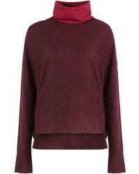 Malo - Pullover mit Einsätzen - Lyst