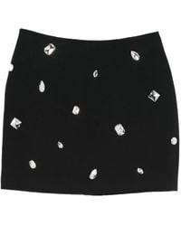 David Koma - Embellished Mini Skirt - Lyst