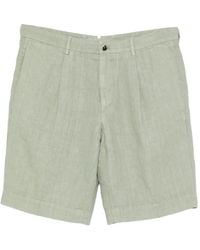 Dell'Oglio - Pleated-Detail Tailored Shorts - Lyst