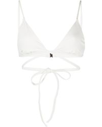 Jonathan Simkhai - Triangle Wrap-around Tie Bikini Top - Lyst
