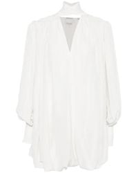 Calvin Klein - Mini Allegra Pleated-Bubble Dress - Lyst