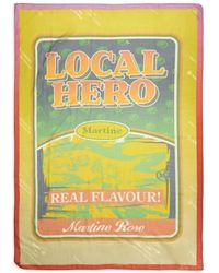 Martine Rose - Gemusterter Local Hero Pareo - Lyst