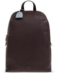 Paul Smith - Grained Leather Backpack - Lyst