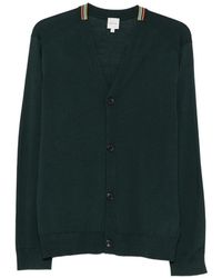 Paul Smith - Merino Wool V-Neck Cardigan - Lyst