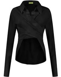 GAUGE81 - Sabinas Wrap Shirt - Lyst