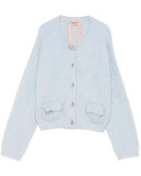 N°21 - Cardigan À Ornements - Lyst