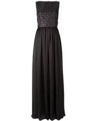 Maison Rabih Kayrouz - Puckering Sleeveless Gown - Lyst