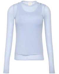Calvin Klein - Long-Sleeve Double-Layer T-Shirt - Lyst
