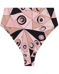 PUCCI - Occhi Print Bikini Bottom - Lyst