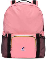 K-Way - Mochila Con Bolsillo Con Cremallera - Lyst